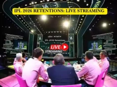 Retenção do IPL 2026: regras, bolsa da equipe, detalhes de transmissão e transmissão ao vivo