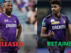 Kolkata Knight Riders: lista completa de retenção de KKR, liberação, slots e bolsas restantes | Leilão IPL 2026