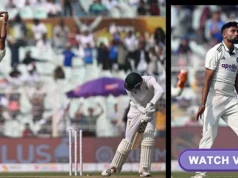 IND vs SA (ASSISTA): A entrega empolgante de Mohammad Siraj manda Marco Janssen embora no primeiro dia do teste de Calcutá