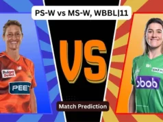 PS-W vs MS-W, WBBL | 11 Previsão de partida: Quem vencerá a partida de hoje entre Perth Scorchers e Melbourne Stars?