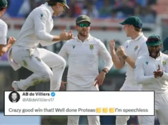 Os fãs explodem quando a África do Sul encerra a seca de 15 anos com uma vitória impressionante sobre a Índia no primeiro teste