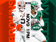 Como assistir Browns vs Jets: transmissão ao vivo da NFL, canais de TV