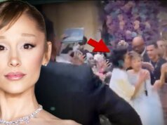 O homem que agarrou Ariana Grande na estreia de ‘Wicked’