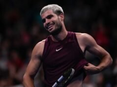 Alcaraz desistiu da final da Taça Davis devido a uma lesão num tendão