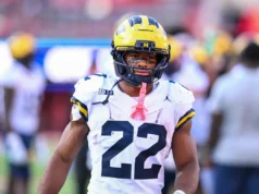 Michigan RB, o ex-líder do Big Ten, Justice Haynes, deverá perder o resto da temporada; O status de Jordan Marshall não está claro vs.