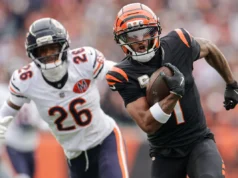 Classificações completas do PPR do Fantasy Football: classificações flexíveis de Justin Boone para a semana 11