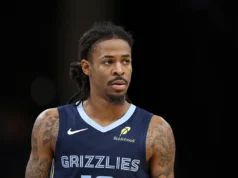 A estrela dos Grizzlies, Ja Morant, deve perder pelo menos 2 semanas devido a uma distensão na panturrilha