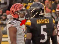 Ja’Marr Chase nega ter cuspido em Jalen Ramsey apesar do vídeo