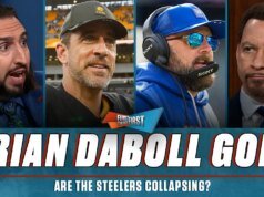 Giants demitem Brian Double, Steelers e Aaron Rodgers estão em apuros? | As primeiras coisas primeiro