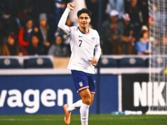 Gio Reyna marcou na escalação da seleção masculina dos EUA contra o Paraguai