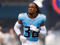 O tight end dos Titãs, L’Jarius Snead, foi visto dirigindo em um vídeo de vigilância antes do suposto tiroteio