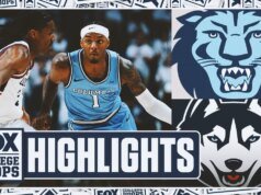 Destaques do Columbia Lions x No. 3 UConn Huskies | Aros universitários Fox