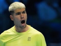 Alcaraz venceu De Minaur para abrir ATP Finals