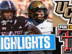 Destaques do UCF Knights vs. 6º Texas Tech Red Raiders | Futebol universitário da Fox