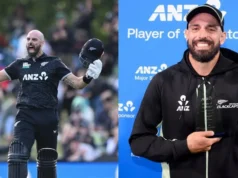 O século brilhante de Darryl Mitchell permite à Nova Zelândia estreitar a vitória no primeiro ODI contra as Índias Ocidentais