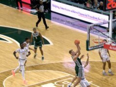 A jogada de Jeremy Fiers Jr. para Carson Cooper amplia a vantagem do estado de Michigan sobre o estado de San Jose