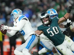 Os Eagles transformam os Leões em 5 descidas – e detalhes sobre sua defesa crescente de AJ Brown