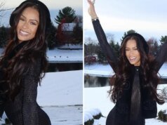 Jilly Anais – Quente como gelo em um traje de neve justo