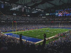 Jogo de Ação de Graças Packers-Lions na Fox para o recurso Jack White Halftime Show