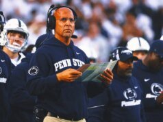 James Franklin está supostamente em negociações com Virginia Tech para se tornar o próximo treinador principal