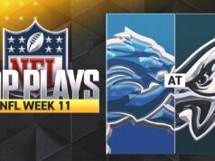 Placar ao vivo do Lions vs Eagles SNF, atualização: Philly sobe 10 enquanto a defesa permanece forte