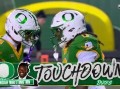 Noah Whittington corre para um caça-tanques selvagem de 40 jardas e amplia a vantagem do Oregon sobre Minnesota