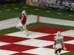 Jonathan Arceneux, do Fresno State, abre vantagem contra o Wyoming com uma corrida de TD de 58 jardas