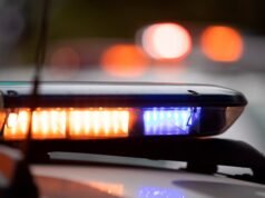 Dois membros da força policial ficaram feridos no acidente