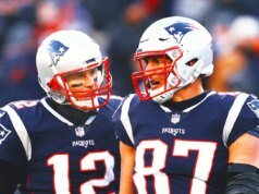 Rob Gronkowski tem sem dúvida a melhor captura de sua carreira como jogador