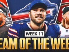 Equipe da Semana da Semana 11 da NFL: Josh Allen é a manchete com desempenho de 6-TD