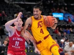 O basquete masculino da USC mostrou seu potencial na defesa para derrotar o estado de Illinois