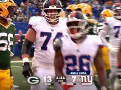 Devin Singletary dos Giants dá um soco no TD de duas jardas e empata o jogo contra o Packers | Destaques da NFL