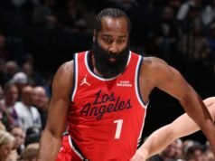 Clippers Harden ultrapassou Carmelo em 10º lugar na lista de pontuadores