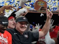 Geórgia ‘suspeita’ ultrapassa Alabama e ganha título da SEC