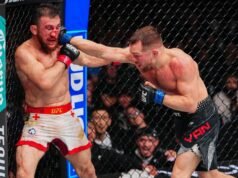 Ian Devalishvili encerra reinado e recupera título no thriller do UFC 323