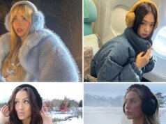 Muitas celebridades se sentem confortáveis no ouvido!