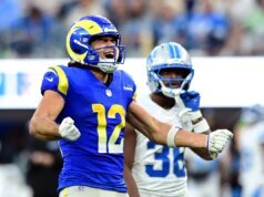 Puka Nacua, dos Rams, ultrapassou Justin Jefferson, dos Vikings, pelo recorde mais notável da NFL