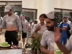 ASSISTIR: Rohit Sharma se recusa hilariamente a comer bolo depois que a série ODI da Índia vence a África do Sul