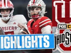 Nº 2 Indiana Hoosiers vs. Nº 1 Ohio State Buckeyes Big 10 Destaques do campeonato | Futebol universitário da Fox