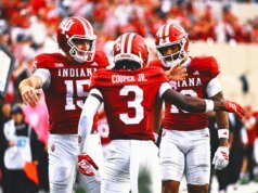 Os Indiana Hoosiers ganham uma escolta INDYCAR para o Big Ten Championship Game contra Ohio State