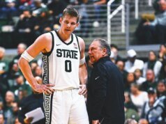 Técnico do Michigan State, Tom Izzo, após vitória dominante: ‘Nunca estou satisfeito’