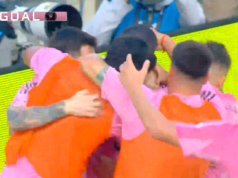 Lionel Messi encontra Rodrigo De Paul para o gol e dá ao Inter Miami vantagem de 2 a 1 sobre Vancouver