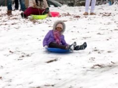 O ar gelado está a caminho enquanto as rajadas de ar frio diminuem
