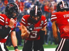 Texas Tech domina a BYU no jogo do título Big 12 e provavelmente ganha adeus CFP na primeira rodada