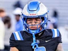 O linebacker do Santa Margarita, Dash Fifita, é uma presença forte