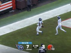 Tony Pollard corre 65 jardas para um touchdown, ampliando a vantagem dos Titãs sobre os Browns. Destaques da NFL