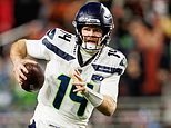 Seattle Seahawks QB Sam Darnold sofre grave susto de lesão antes do confronto dos playoffs contra o 49ers