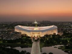 Comandantes divulgaram renderizações do novo estádio